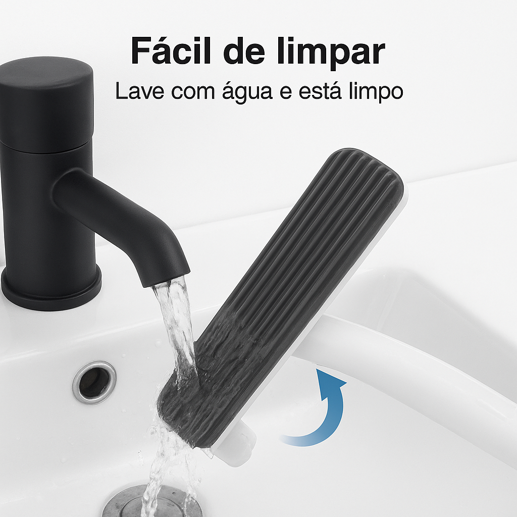 Urban Clean – Mini Mop Portátil Dobrável com Autoespremer e Esponja Absorvente (COMPRE 1 LEVE 2)