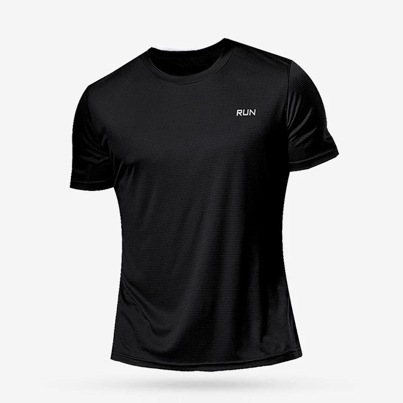 Navy Run – Camiseta Masculina Esportiva Azul Marinho com Tecido Respirável
