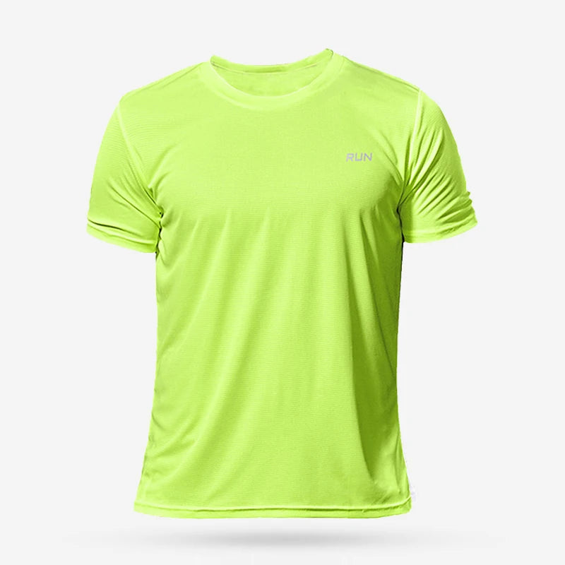 Navy Run – Camiseta Masculina Esportiva Azul Marinho com Tecido Respirável