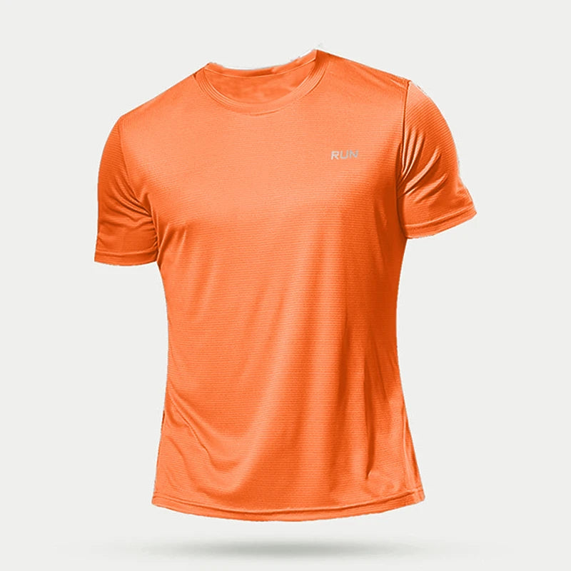 Navy Run – Camiseta Masculina Esportiva Azul Marinho com Tecido Respirável