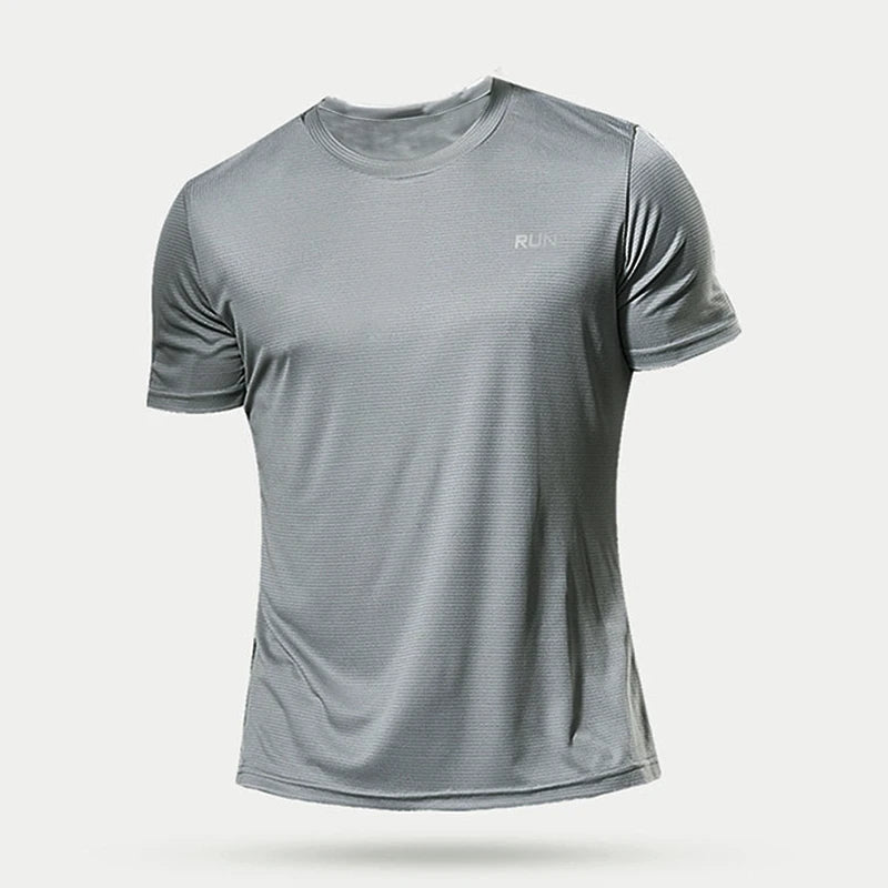 Navy Run – Camiseta Masculina Esportiva Azul Marinho com Tecido Respirável